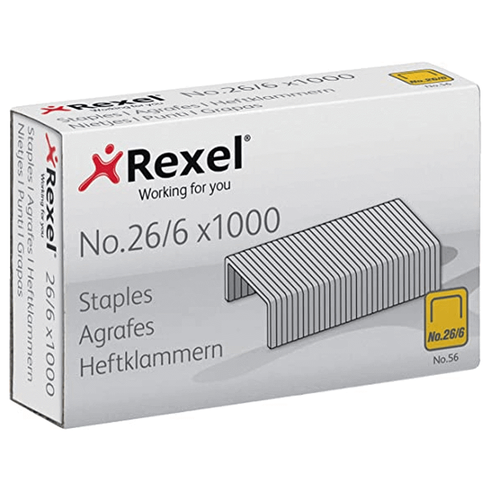 Rexel Staples No.56 6mm